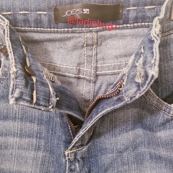 JOE'S JEANS Size 10 Light Washed Denim - Picture 5 of 6